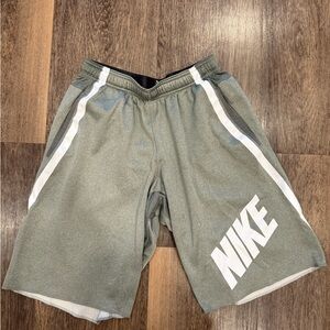 Nike Therma-Fit Grey Training Shorts (Size M)
